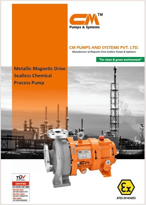 Metallic magnate drive pump img